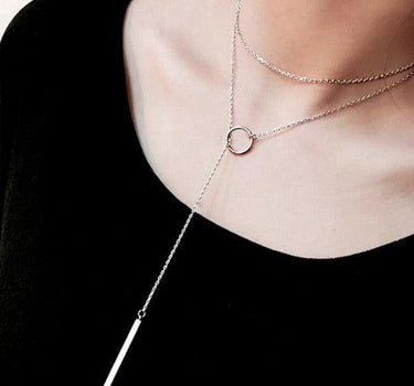 Sterling Silver Linked Necklace