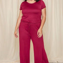 Short Sleeve Jumpsuit W/Pocket