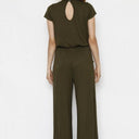 Short Sleeve Jumpsuit W/Pocket