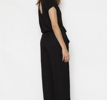 Short Sleeve Jumpsuit W/Pocket