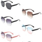 Oversize Square Geometric Rimless Sunglasses Rimless Sunglasses   