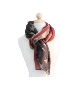 AMERICAN FLAG SCARF Scarf   