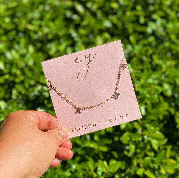 Golden Nana Necklace - Three Mad Hatters Mercantile 