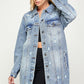 The Original Blue Age Long Denim Jacket Denim Jacket