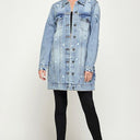 The Original Blue Age Long Denim Jacket