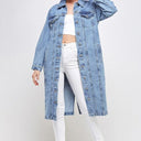 The Original Blue Age Non-Stretch Three-Quarter Denim Jacket