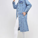 The Original Blue Age Non-Stretch Three-Quarter Denim Jacket