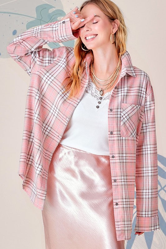 Dreamy Shirt Long Sleeve Shirt DUSTY PINK S 