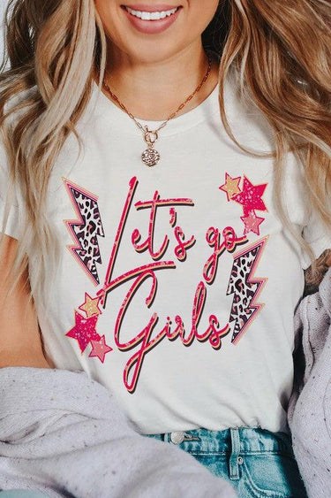 Let’s Go Girls: Lightning Bolt Graphic Tee