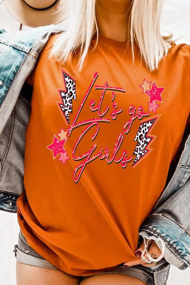 Let’s Go Girls: Lightning Bolt Graphic Tee
