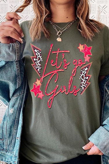 Let’s Go Girls: Lightning Bolt Graphic Tee