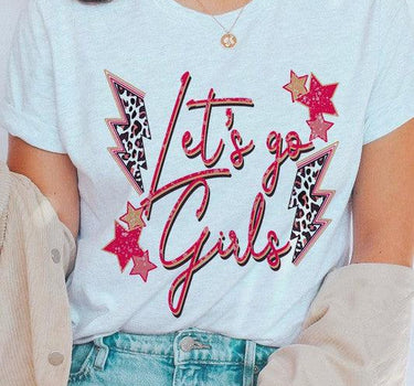 Let’s Go Girls: Lightning Bolt Graphic Tee
