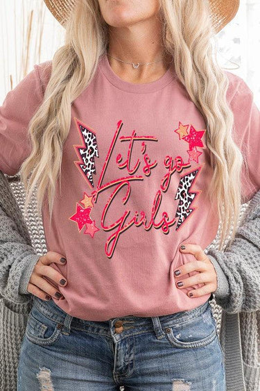 Let’s Go Girls: Lightning Bolt Graphic Tee