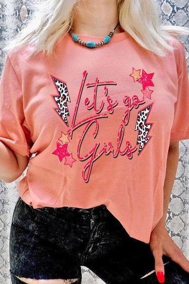 Let’s Go Girls: Lightning Bolt Graphic Tee