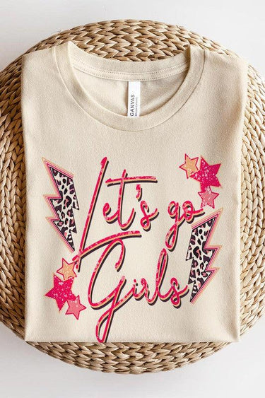 Let’s Go Girls: Lightning Bolt Graphic Tee