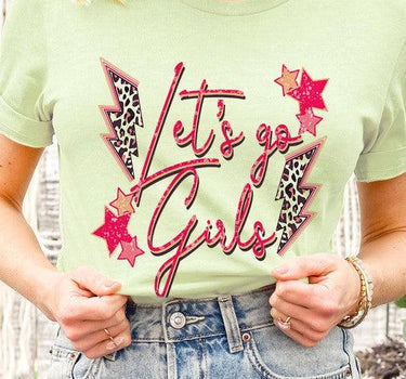 Let’s Go Girls: Lightning Bolt Graphic Tee