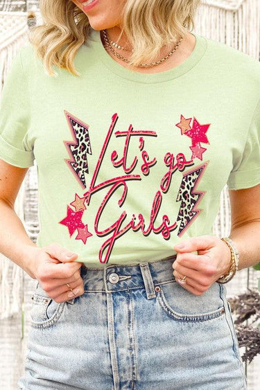 Let’s Go Girls: Lightning Bolt Graphic Tee