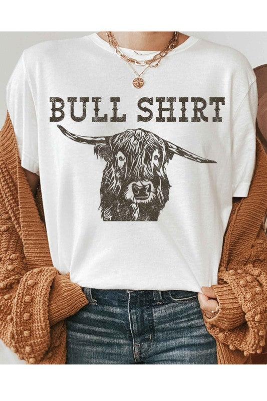 Bull Shirt Graphic Tee - Three Mad Hatters Mercantile 