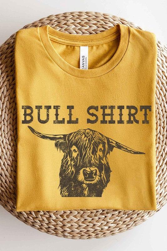 Bull Shirt Graphic Tee - Three Mad Hatters Mercantile 