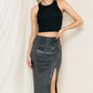 High Waist Sequin Skirt Sequin Skirt   