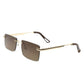 Rectangle Rimless Retro Flat top Sunglasses Sunglasses   