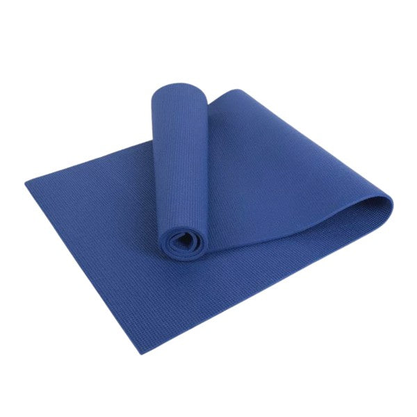 Performance Yoga Mat with Carrying Straps Yoga Mat Blue One Size 