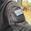 Tactical USA Flag Patch with Velcro Backing