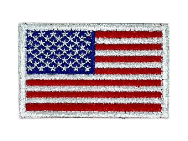 Tactical USA Flag Patch with Velcro Backing - Three Mad Hatters Mercantile 