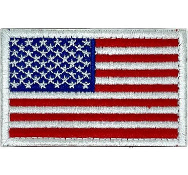 Tactical USA Flag Patch with Velcro Backing