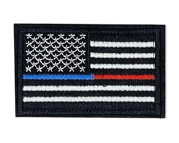 Tactical USA Flag Patch with Velcro Backing - Three Mad Hatters Mercantile 