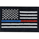 Tactical USA Flag Patch with Velcro Backing
