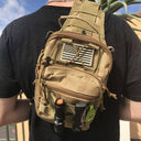 Tactical USA Flag Patch with Velcro Backing