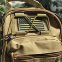 Tactical USA Flag Patch with Velcro Backing