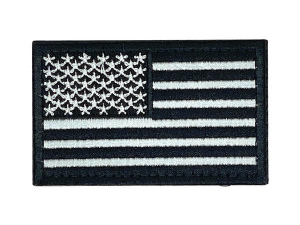 Tactical USA Flag Patch with Velcro Backing - Three Mad Hatters Mercantile 