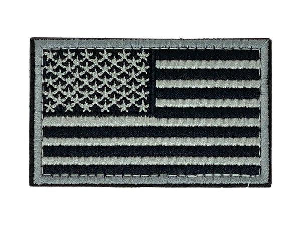 Tactical USA Flag Patch with Velcro Backing - Three Mad Hatters Mercantile 
