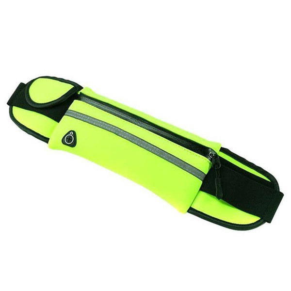 Velocity Water-Resistant Running Belt Fanny Pack Fanny Pack Yellow One Size 