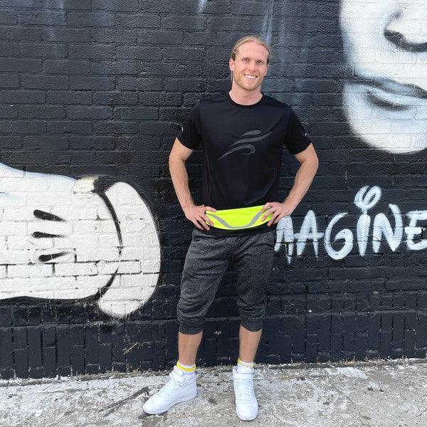 Water Resistant Sport Waist Pack Running Belt - Three Mad Hatters Mercantile 