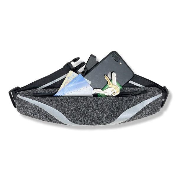 Water Resistant Sport Waist Pack Running Belt - Three Mad Hatters Mercantile 