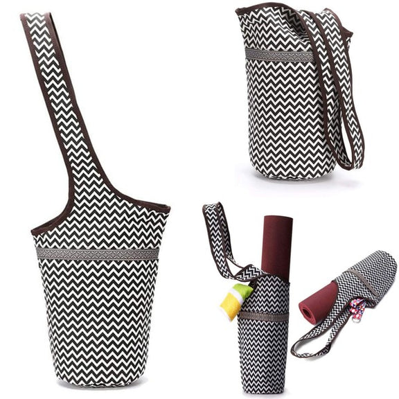 Yoga Mat Tote Bag with Large Side Pockets Yoga Mat Tote Bag   