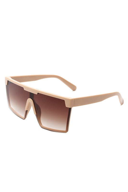 Oversize Square Flat Top Fashion Women Sunglasses Oversize Sunglasses   