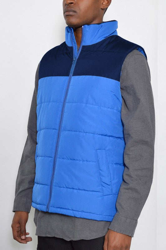 Mens Puff Vest Mens Puffer Vest   