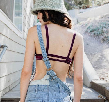 Crushed Velvet Bralette