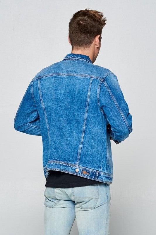 Men's Denim Jacket - Three Mad Hatters Mercantile 