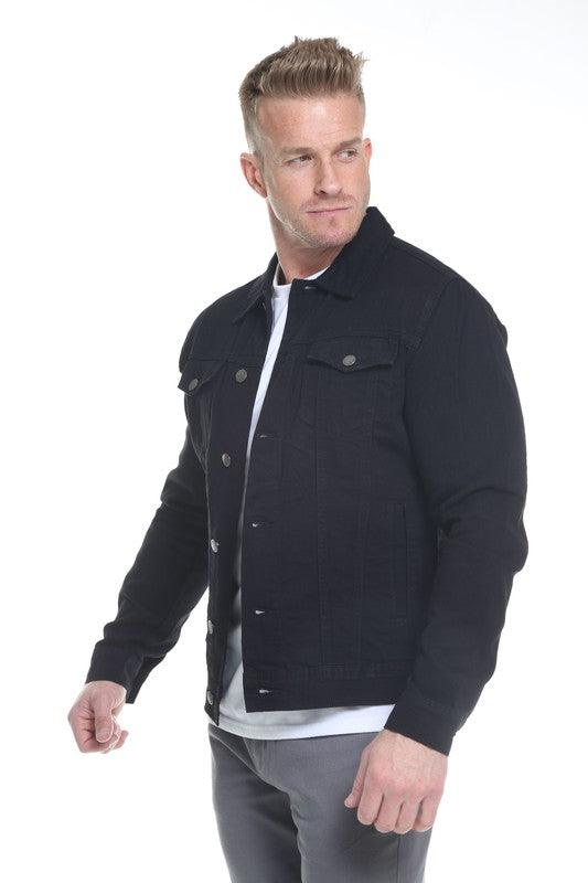 Men's Denim Jacket - Three Mad Hatters Mercantile 