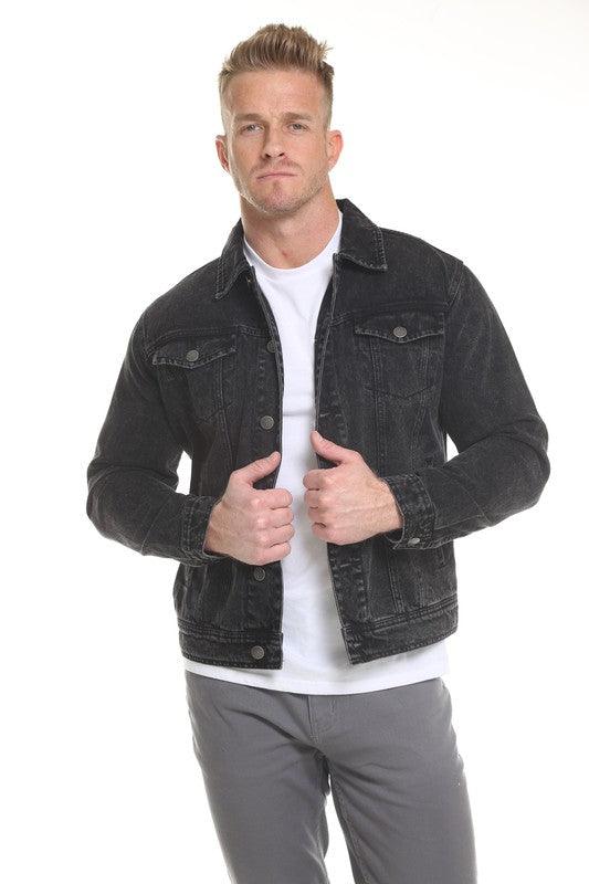 Men's Denim Jacket - Three Mad Hatters Mercantile 