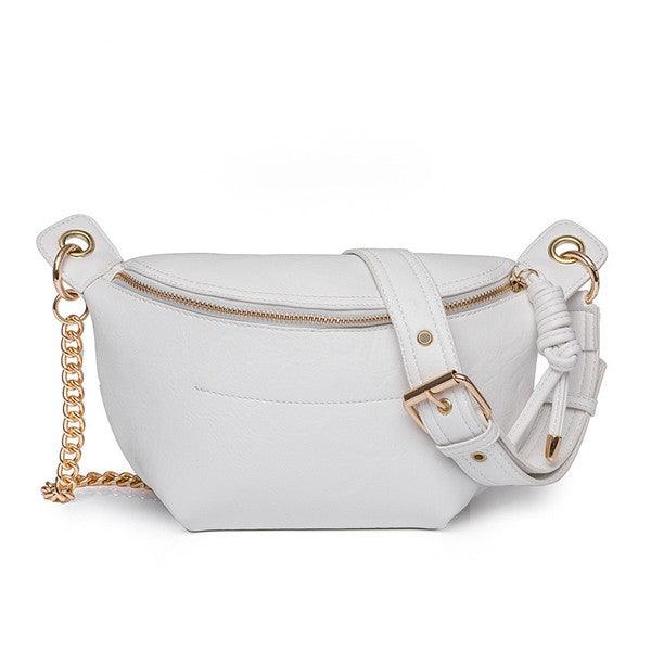 Luxe Convertible Sling Belt Bum Bag - Three Mad Hatters Mercantile 