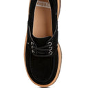 Cuckatoos Chunky Suede Oxford Loafers