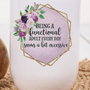 Functional Adult Every day Bit Excessive Wine Tmbler
