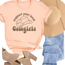 Support Your Local Cowgirls Graphic Tee