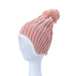 Snug & Stylish Cable Knit Ear Beanie Beanie LRLR/PINK Os 